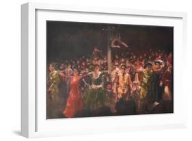 Giffords Circus 4-Lincoln Seligman-Framed Giclee Print