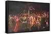 Giffords Circus 4-Lincoln Seligman-Framed Stretched Canvas