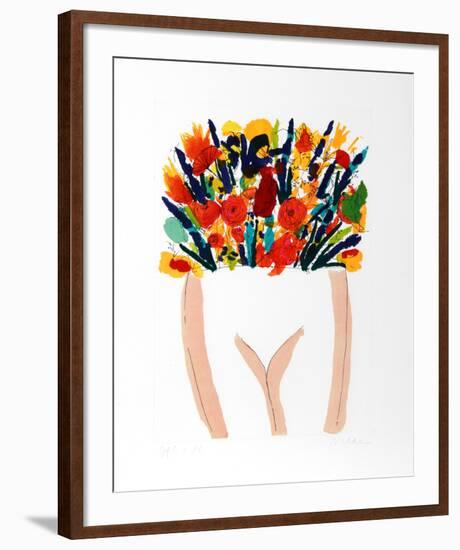 Gift II-Vick Vibha-Framed Collectable Print