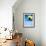 Gift of Color - Blue-Gabriella Dellossoo-Framed Giclee Print displayed on a wall