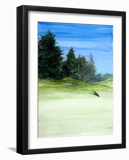 Gift of Color - Green-Gabriella Dellossoo-Framed Giclee Print