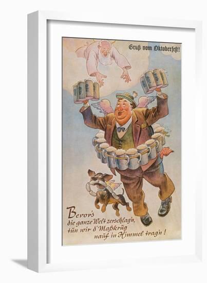 Gift of Octoberfest-null-Framed Art Print