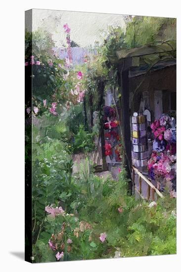 Gift Shop at Giverny-Sarah Butcher-Stretched Canvas