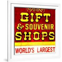 Gift Shop, Las Vegas-Tosh-Framed Art Print