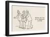 Gifts for Vagrants-William Heath Robinson-Framed Art Print