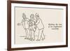 Gifts for Vagrants-William Heath Robinson-Framed Premium Giclee Print