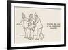 Gifts for Vagrants-William Heath Robinson-Framed Premium Giclee Print