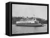 Gig Harbor Ferry "Defiance" (April 1, 1927)-Marvin Boland-Framed Stretched Canvas