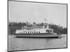 Gig Harbor Ferry "Defiance" (April 1, 1927)-Marvin Boland-Mounted Giclee Print