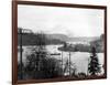 Gig Harbor & Mt. Tacoma, Dec. 26, 1926-Marvin Boland-Framed Giclee Print