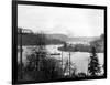 Gig Harbor & Mt. Tacoma, Dec. 26, 1926-Marvin Boland-Framed Giclee Print