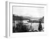 Gig Harbor & Mt. Tacoma, Dec. 26, 1926-Marvin Boland-Framed Giclee Print