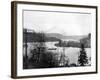 Gig Harbor & Mt. Tacoma, Dec. 26, 1926-Marvin Boland-Framed Giclee Print