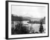 Gig Harbor & Mt. Tacoma, Dec. 26, 1926-Marvin Boland-Framed Giclee Print