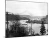 Gig Harbor & Mt. Tacoma, Dec. 26, 1926-Marvin Boland-Mounted Giclee Print