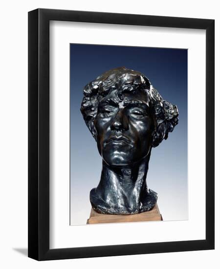 Giganti Or, Head of a Bandit, 1885-Camille Claudel-Framed Giclee Print