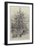 Gigantic Christmas-Tree, at the Crystal Palace, Sydenham-null-Framed Giclee Print