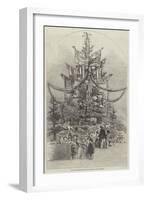 Gigantic Christmas-Tree, at the Crystal Palace, Sydenham-null-Framed Giclee Print