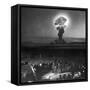 Gigantic Cloud of Radioactive Dust Rising From the Desert Floor-J^ R^ Eyerman-Framed Stretched Canvas