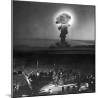 Gigantic Cloud of Radioactive Dust Rising From the Desert Floor-J^ R^ Eyerman-Mounted Photographic Print