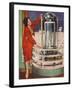 Gigantic electric lamp, 1938-Unknown-Framed Giclee Print