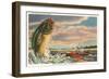 Gigantic Fish, White Bear Lake, Minnesota-null-Framed Art Print