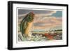 Gigantic Fish, White Bear Lake, Minnesota-null-Framed Art Print