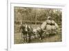 Gigantic Potatoes on Wagon-null-Framed Art Print