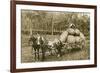 Gigantic Potatoes on Wagon-null-Framed Art Print