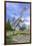 Gigantoraptor Dinosaur Running in the Mountains-null-Framed Art Print