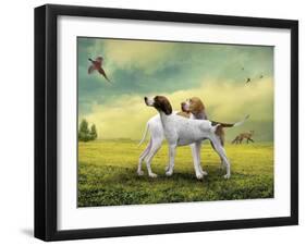 Gigaopia-Lynne Davies-Framed Premium Photographic Print