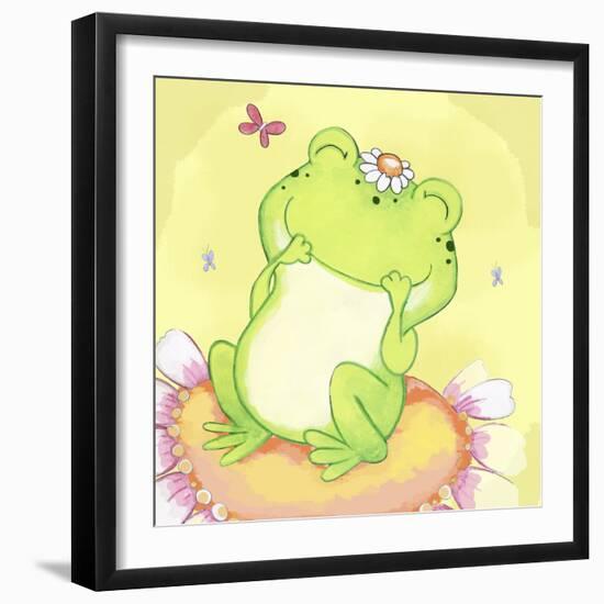 Giggles-Valarie Wade-Framed Giclee Print