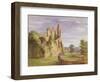 Gight Castle, 1851-James Giles-Framed Premium Giclee Print