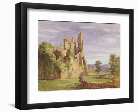 Gight Castle, 1851-James Giles-Framed Premium Giclee Print