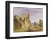 Gight Castle, 1851-James Giles-Framed Premium Giclee Print