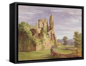 Gight Castle, 1851-James Giles-Framed Stretched Canvas