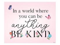 Be Kind Butterflies-Gigi Louise-Art Print