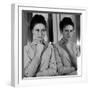 Gigliola Cinquetti with Her Arms Folded-null-Framed Photographic Print