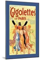 Gigolettes of Paris-Hap Hadley-Mounted Art Print