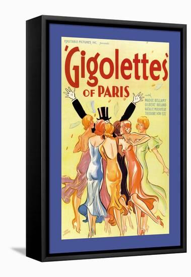 Gigolettes of Paris-Hap Hadley-Framed Stretched Canvas