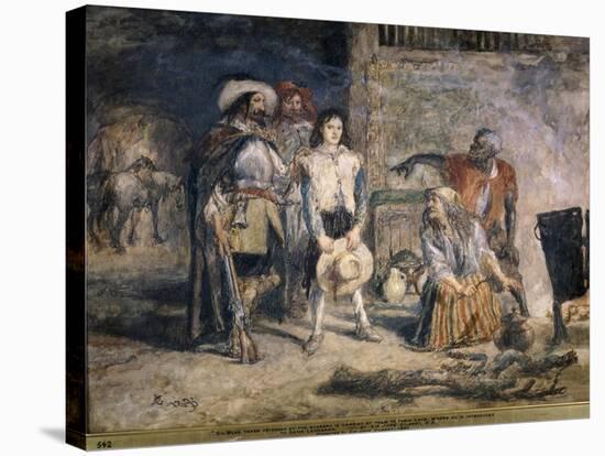 Gil Blas Taken Prisoner, 1892-John Gilbert-Stretched Canvas