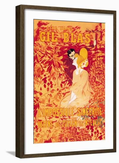 Gil Blas-Leonetto Cappiello-Framed Art Print