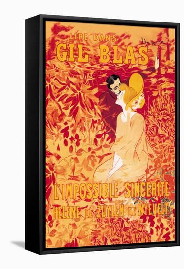 Gil Blas-Leonetto Cappiello-Framed Stretched Canvas