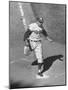Gil Hodges Wearing Baseball Cap Running to Base During World Series Game-null-Mounted Premium Photographic Print