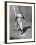 Gil Hodges Wearing Baseball Cap Running to Base During World Series Game-null-Framed Premium Photographic Print