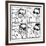 Gil, July 14, 1988-Keith Haring-Framed Giclee Print