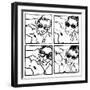 Gil, July 14, 1988-Keith Haring-Framed Giclee Print