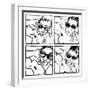 Gil, July 14, 1988-Keith Haring-Framed Giclee Print