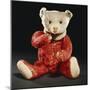 Gilbert, a Rare Steiff Dolly Bear with a Red Mohair Body and a White Face-Steiff-Mounted Giclee Print