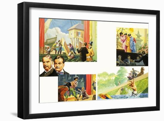 Gilbert and Sullivan-Severino Baraldi-Framed Giclee Print